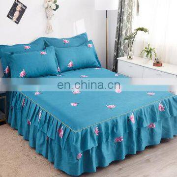 Hot Sale Massage Bed Cover Skirt Skirt Beds Bed Skirt Set Home photo-4