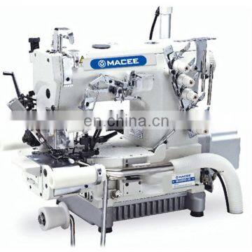 MC 600D-38UT Direct Drive Right Cutter Cylinder-Bed Interlock Sewing Machine With AutoTrimmer and Roller photo-2