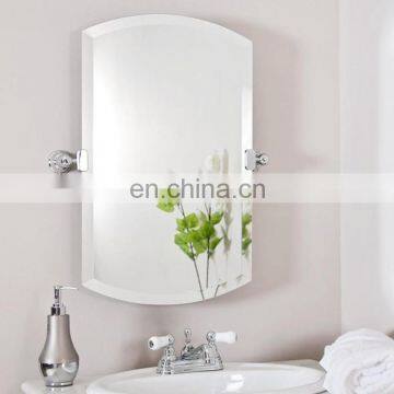 silver decorative beveled wall mounted Mirror