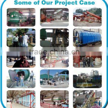 Fully Automatic Waste Tyre Pyrolysis Plant to Fuel_Waste Plastic Tyre Oil Plant