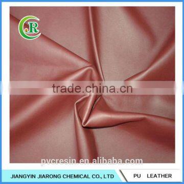Factory Price PU Leather Raw Material for Garment Leather
