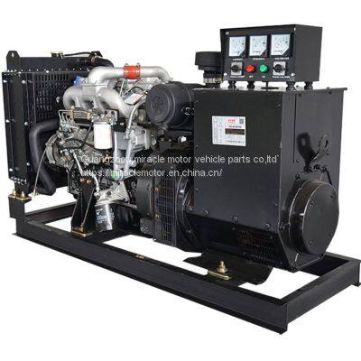 30kw genset with yunnei YN27GBZ engine open   genset