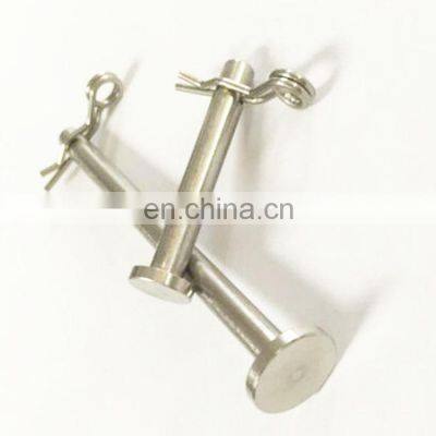 stainless steel clevis pin with hole din 1444 b for R clip