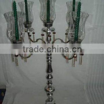 Wedding Decor Hurricane Candelabra Manufacturer From India photo-2