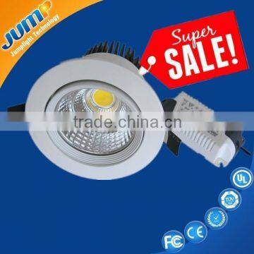 Popular using 80LM/W 9w/12w/15w cob led downlight