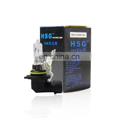 car halogen bulb light white 65w 12v 9005 car headlight manufacture