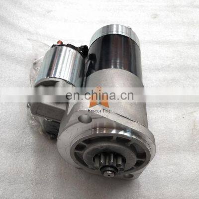 Excavator Electric parts starting motor use for diesel engine 3KR1 starter motor  9T 12V