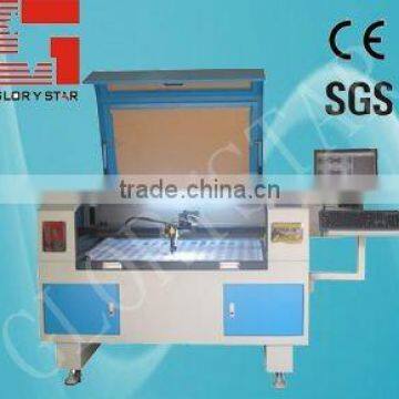 80watts GLC-1610 Feed fabric laser cutting machine for apparel and garment