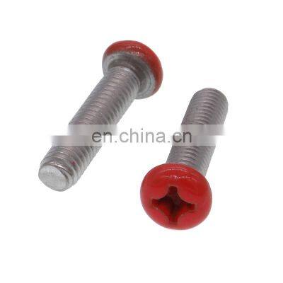 stocked painted painted color machine screws for dice