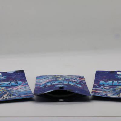 Anime Image Printing Food Grade Aluminum Laminated Foil Plastic Zip Lock Stand Up Food Bag Packing Pouches