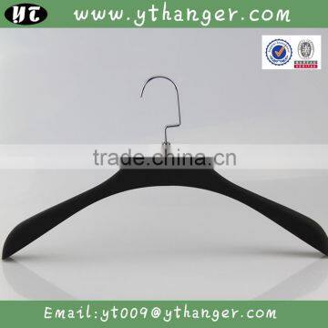 HA6842 black hanger cover rubber clothes hanger space saver