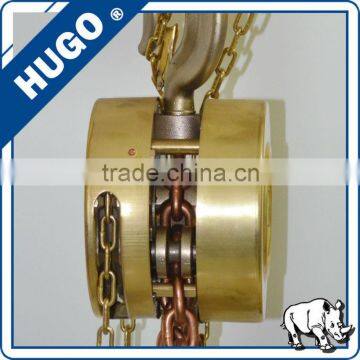 handing equipment lifting explosion proof copper hoist chain block