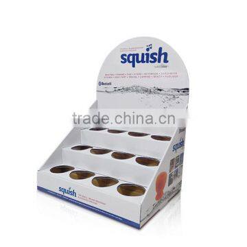 Design and Printing POS Retail Corrugated Flooring Stands for Brochure photo-5