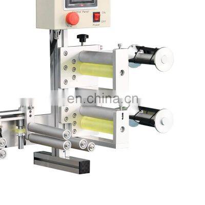 New Design Rotational Speed 0-500Rpm/Min Semi-Automatic Double Film Winding Machine Roll Of Film For Ultrasonic Welding Machine photo-5