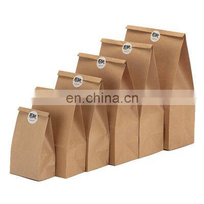 Sunkea Custom size restaurant bread paper bag