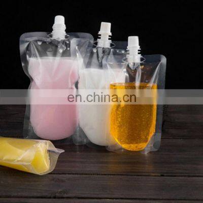 NEWEST Liquid Stand up Spout Pouch Plastic Bag Beer Packaging Bag photo-3