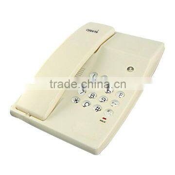 cheap analog white landline corded telephone