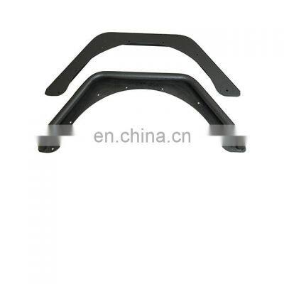 Auto Accessories Aluminum Modified Fenders Black Rear Fender Flares For Jeep Wrangler TJ 97-06