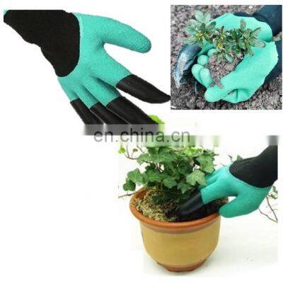 Best Selling Digging and Planting Garden Gloves With Fingertips Claws