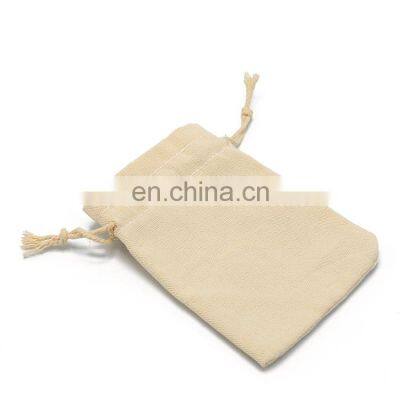 Factory Direct Supply Linen Ivory Packaging Bags For Jewelry photo-4