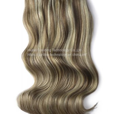 Body Wave Clip-in  Human Hair Extension with Wholesale Price