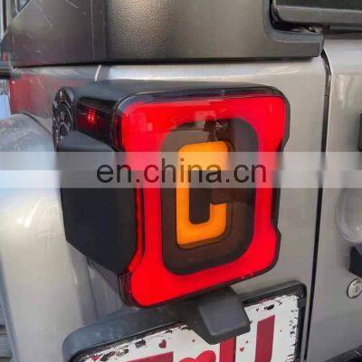 4x4 LED Taillight for Jeep Wrangler jk 07-17 Rear Lamp for Jeep jk Tail Light Offroad Accessories Maiker photo-2