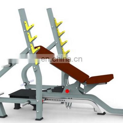 Oval tube ASJ-S100 Up down slope, recumbent three-in-one training stool gym fitness equipment