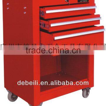 Wholesale Mix Color 7 Drawers Trolley Tool Box For Cart AX-6604