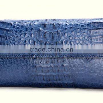 High Quality Ladies Evening Clutch Bag Crocodile Pattern Leather Wallet Massager Bags for Women photo-3