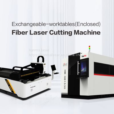 hanma3015 1000W 1500W 3000W CNC Metal Fiber Laser Cutting Machine Price for Stainless Steel Iron Aluminum Sheet