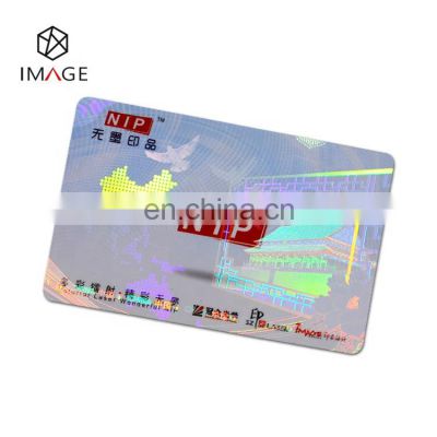 Custom Pattern PVC ID Card Hologram Ribbon