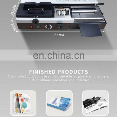 SBM-50D A4 High Quality Glue Binding Machine Binder With Hot Melt Colloidal Particles photo-3
