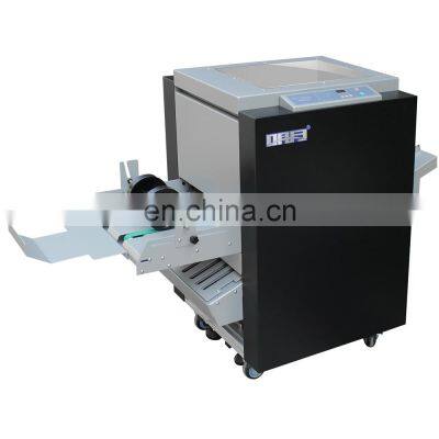 SBM-460 electric booklet maker folder folding machine manual feeder booklet maker machine with best price