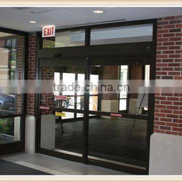 Commercial sliding automatic door for supermarket