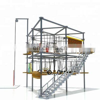 Team Building Ropes Climbing Adventure Rope Course Equipment photo-4