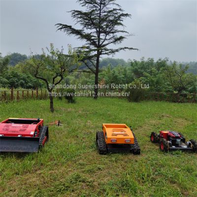 industrial remote control lawn mower, China track mower price, remote control slope mower price for sale