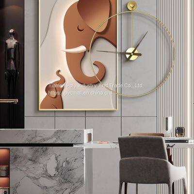 Deco Crystal Luxury Wall Clock Modern home decor