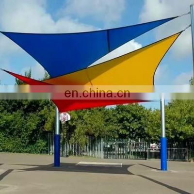 Triangle Rectangle UV Block sun shade sail Canopy Awning Shelter Fabric Cloth Screen Garden and Backyard