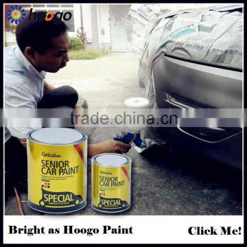 1K acrylic crystal white pearl color car paint