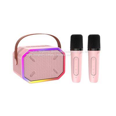 Bluetooth speaker home wireless karaoke microphone integrated speaker outdoor singing portable