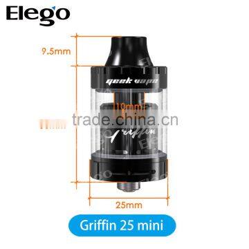 Elego Newest Coming Original Geekvape Griffin 25 Mini RTA Tank , Tsunami 24 Glass , Eagle Tank photo-5