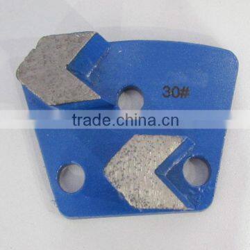 Trapezoid Diamond Concrete Floor Grinding Blocks