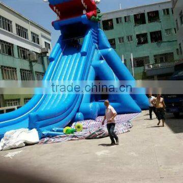 2015 Newest PVC tarpualin Inflatable Water Slides gaint inflatable water slider for sale