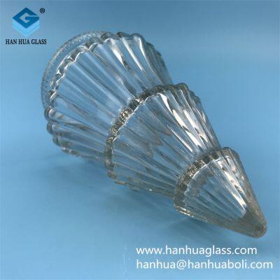 Export Christmas Tree Shaped Glass Lampshade photo-5