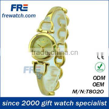 watches copper colored low cost watch mobile phone (T8020)