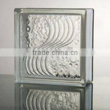 sea wave glass brick