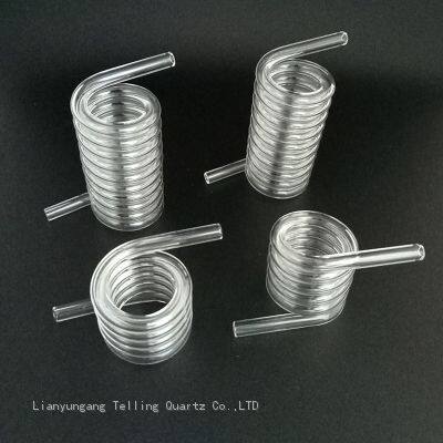 Spiral Quartz Glass Tube Coiled Quartz Tube photo-5