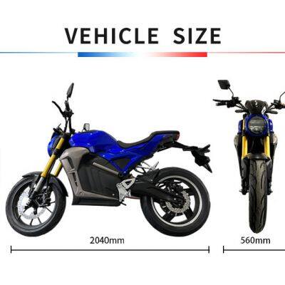 8000W Electric Motorbike 130kmph Kunmiao Electric Motorcycle V8 photo-3