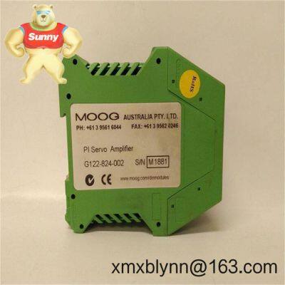 MOOG D138-002-012 Intelligent Servo Controller – Precise, Reliable Motion Control for Demanding Machines