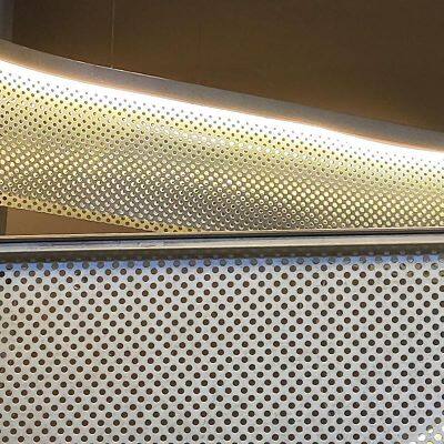 Perforated Metal Sheets-304 Stainless Steel Metal Mesh Sheet Plate Decorative Screen